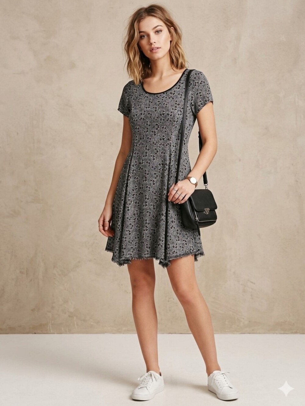 Urban Outfitters Silence + Noise Witchy T-shirt swing mini dress. Size Medium.
